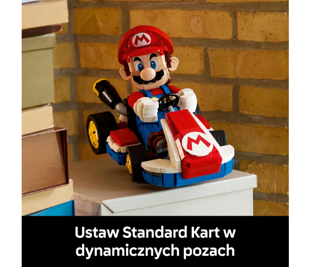 LEGO Super Mario 72037 Mario Kart: Mario i Standard Kart - 1331674 - zdjęcie 9
